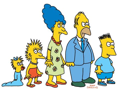 Original Drawings Of Simpson Characters