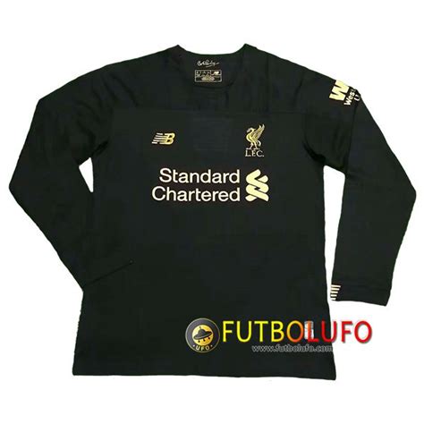 Nueva Camiseta Del Fc Liverpool Portero Manga Larga Negro