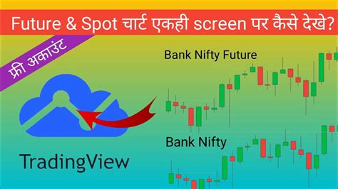 How To View Bank Nifty Spot And Future Chart In Single Screen On Free