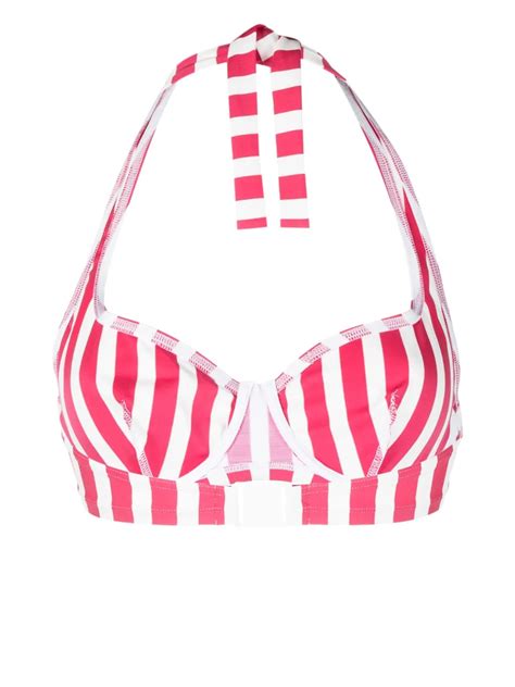 Eres Corazon Underwire Bikini Top In Grenadine Blanc ModeSens