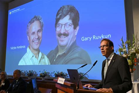 Le Prix Nobel De M Decine Revient Au Couple Qui A D Couvert Le Microarn