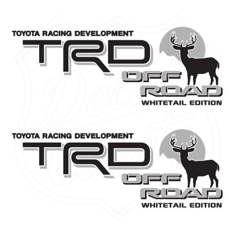 Toyota Trd Off Road Whitetail Edition Decals Decal County