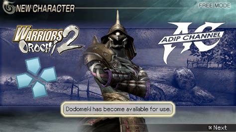 Characters Guide Unlock Dodomeki Warriors Orochi Psp Youtube