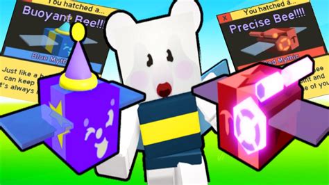 NEW Buoyant Bee And Precise Bee In Roblox Bee Swarm Simulator Beesmas