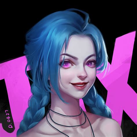 Wallpaper Jinx League Of Legends League Of Legends Video Games