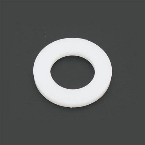 M Form A Flat Washers Natural Nylon