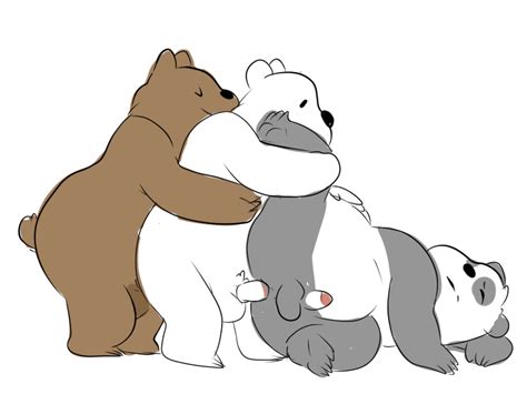 Post Animated Glittertrapboy Grizz Ice Bear Panda We Bare Bears