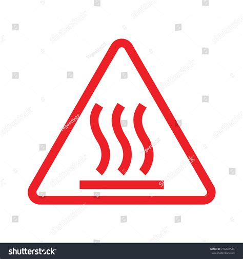 Caution Hot Icon Images Stock Photos Vectors Shutterstock