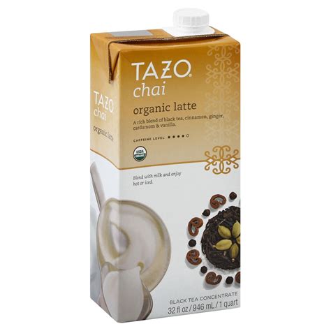 Tazo Black Tea Concentrate Organic Chai Latte Main