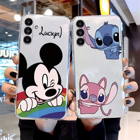 Minnie Mickey Mouse Para Samsung Galaxy A14 5g A14 Um 14 Caso De