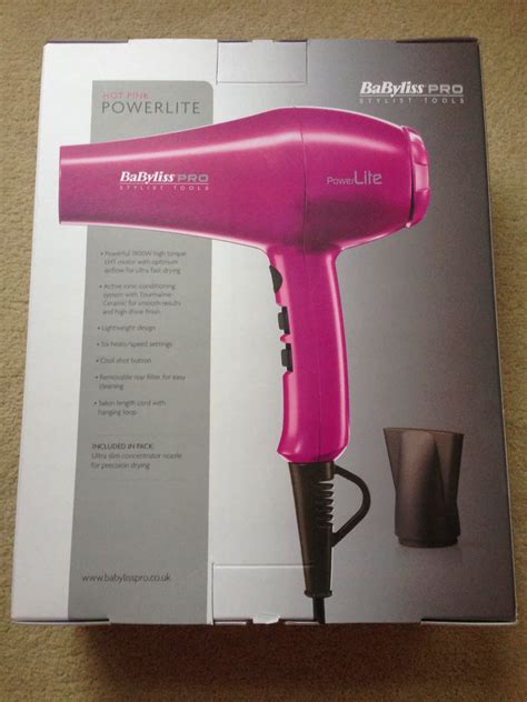 The Babyliss Powerlite 1900W Hairdryer A Review Mammaful Zo Beauty