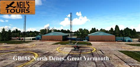 Gb086 North Denes Airfield Great Yarmouth Uk For Microsoft Flight