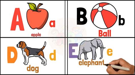 A for apple अ स अनर abcd phonics song a for apple b for ball