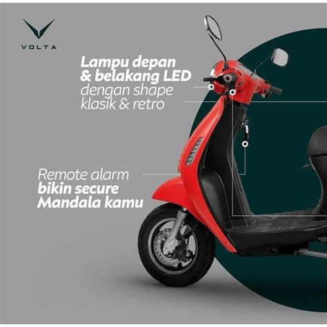 Jual Motor Listrik Volta Mandala Shopee Indonesia