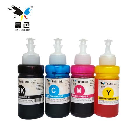 X Ml Refill Dye Ink Kits For Epson L Series Desktop Printers Water