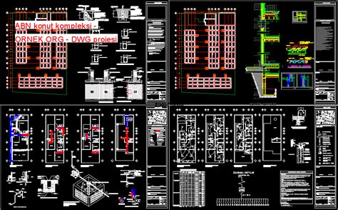 Proje Sitesi ABN Konut Kompleksi Autocad Projesi 17472 Hot Sex Picture