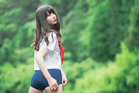 22 【写真】セーラー服を脱がさないで、スクール水着だから「乃月のの」さん Kai You