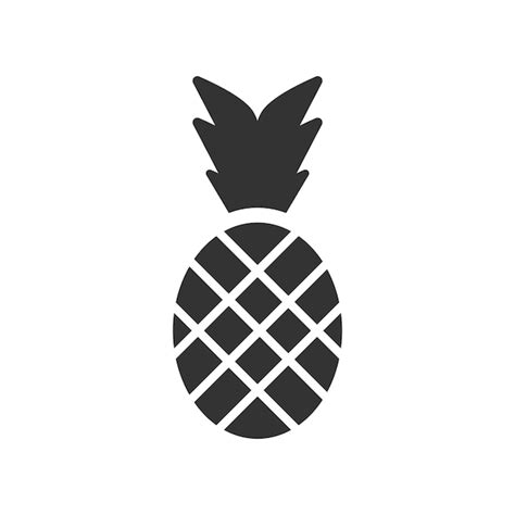 Premium Vector Pineapple Fruit Icon