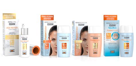 Isdin Fusion Water Age Repair And Water Color ¿cuál Es Ideal Para Ti Te