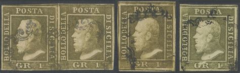 Sicilia Asta Filatelia E Storia Postale Bertolami Fine Art Casa D