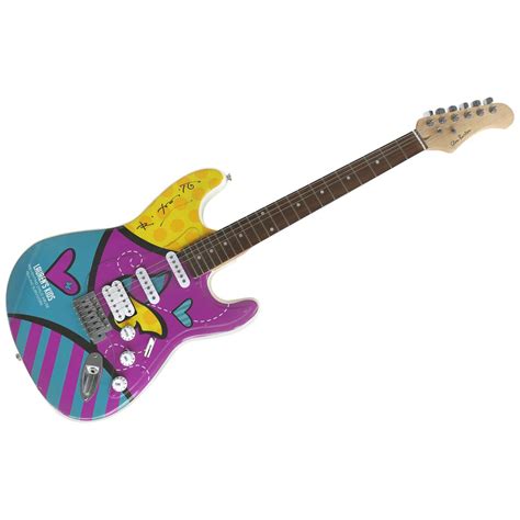 Glen Burton Romero Britto Guitar For Laurens Kids Charity For Sale At