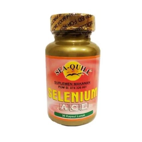 Sea Quill Selenium Ace 30 Kapsul Alodokter Shop