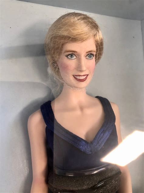 Princess Diana Porcelain Doll By Franklin Mint Ugel01epgobpe