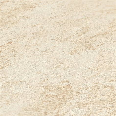 Putzoptik Tapete Creme Beige Mediterran Stil A S