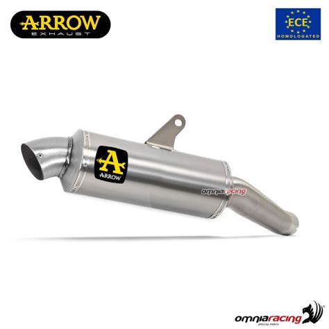 Arrow Exhaust Indy Race Slip On Titanium Approved For Ducati Desertx