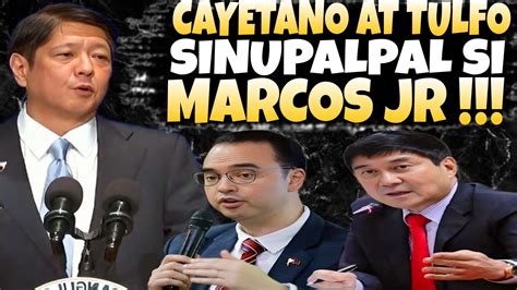 Marcos Jr Pahiya Ang Inabot Kay Cayetano At Tulfo Pbbm Di Sumusunod Sa