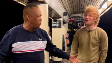 Ed Sheeran Sorprende A Un Artista Callejero Que Hac A Versiones De Sus