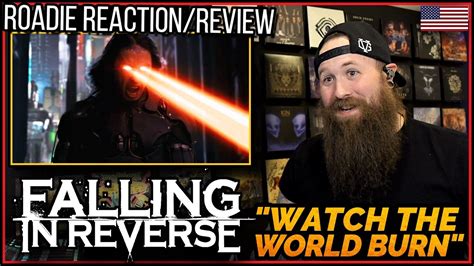 Roadie Reactions Falling In Reverse Watch The World Burn Youtube