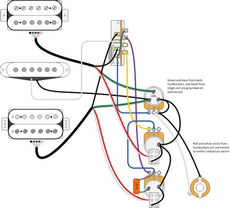 Guitar Wiring Diagrams Pickups Switch Way Switch Guita