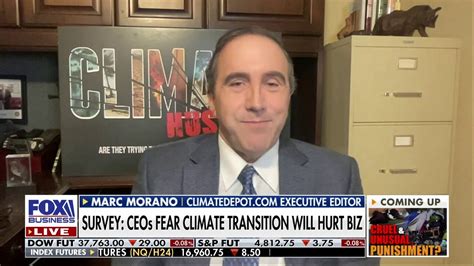 CEOs Are Very Down On Their Climate Future Marc Morano Fox