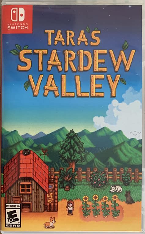 Created A Custom Box Art For Stardew Valley For My Reddit Card Exchange