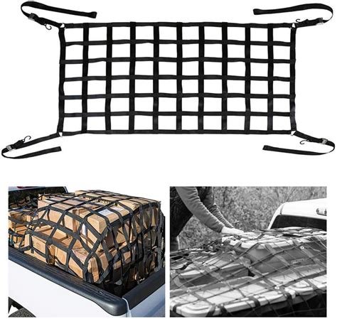 Buy Skytou Cargo Net Short Truck Bed Cargo Net 66 X 50 Heavy Duty