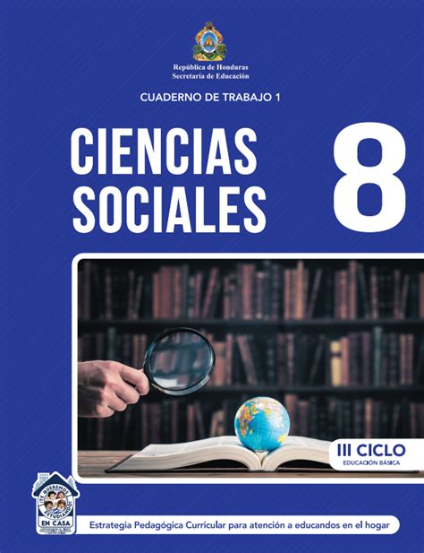 Cuaderno De Trabajo De Ciencias Sociales 8 Octavo Grado Honduras