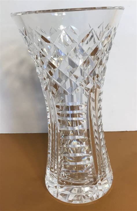 Vintage Waterford Crystal Vase Beautiful Crystal Flared Top Etsy