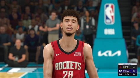 Nba 2k24 Houston Rockets Vs Charlotte Hornets Gameplay Ps5 Youtube