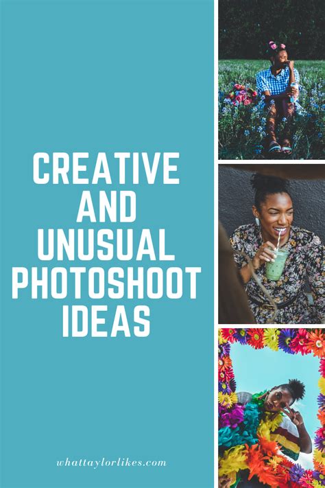 Creative and Unusual Photoshoot Ideas