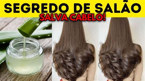 Super Hidratação Salva Cabelo EFEITO IMEDIATO Babosa ALOE VERA