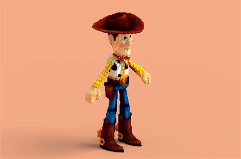 Télécharger Fichier Obj Woody 3d Toy Story • Modèle Pour Imprimante 3d ・ Cults