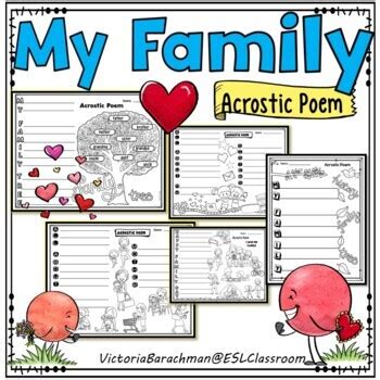 Family Acrostic Poem Examples