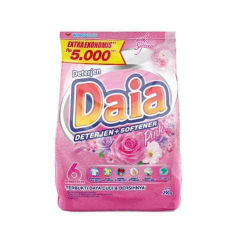 Jual Daia Deterjen Bubuk Softener Pink G Shopee Indonesia