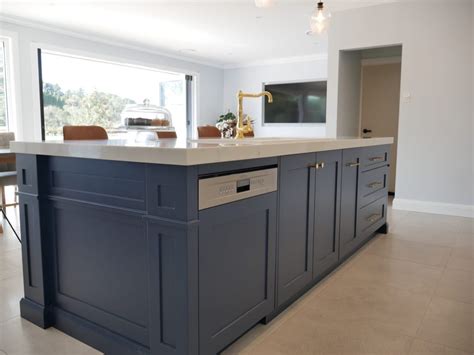 Porters Paints Yacht Race Kitchen Island Two Toned Design Interiors