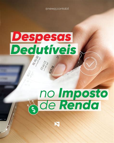 Despesas Dedutíveis no Imposto de Renda