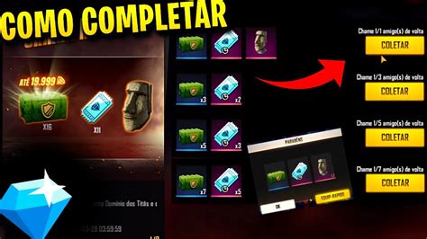 Como Chamar Amigo De Volta No Free Fire E Completa O Evento Chama A