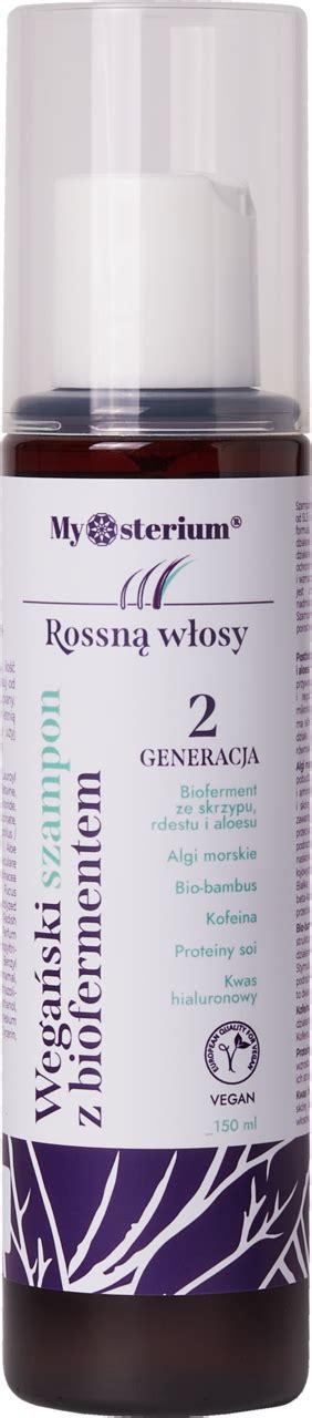 MYSTERIUM szampon do włosów wegański 150 ml Drogeria Rossmann pl