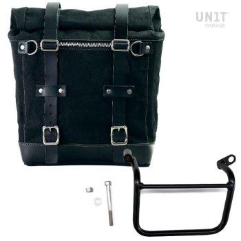 Canvas Side Pannier Scram L L Left Subframe Triumph Scrambler