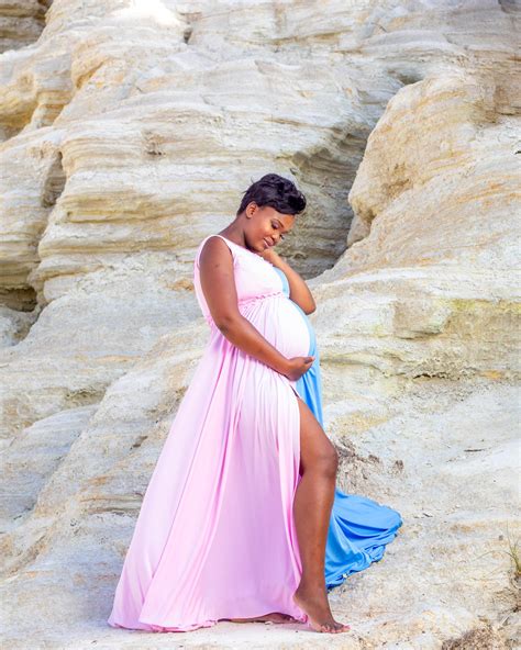 Gender reveal dress - Maternitots